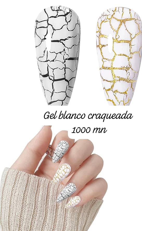 Gel Craquelado Blanco - Imagen principal