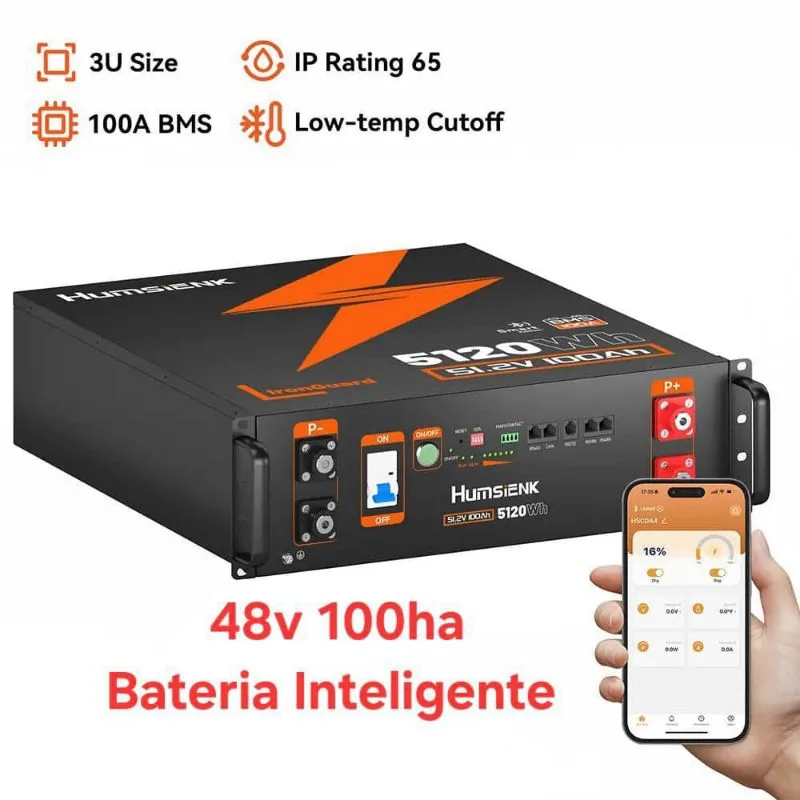 Batería de 48 v 100 amperes lifepo4 🔥 - Imagen principal