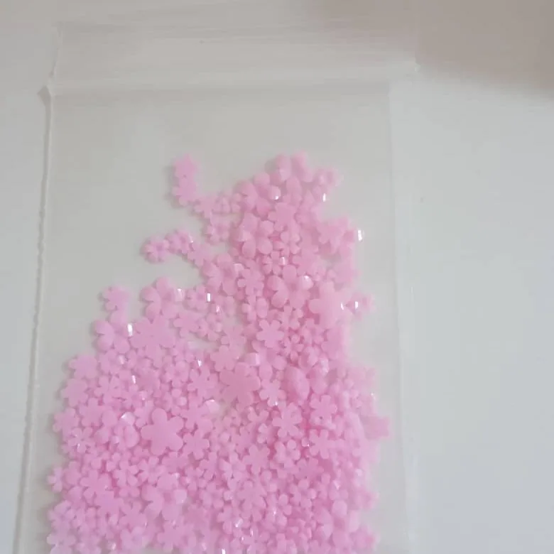 Flor de Resina Rosado Claro Todos los Tamaños - Imagen principal