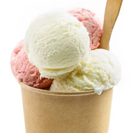 4 bolas de helado