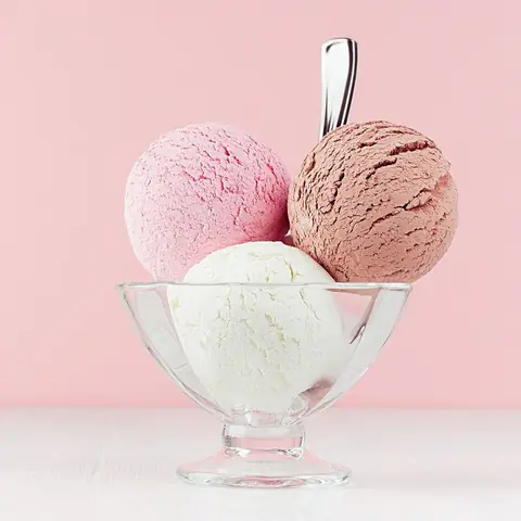 3 bolas de helado