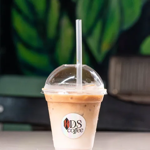 Ice latte bombón