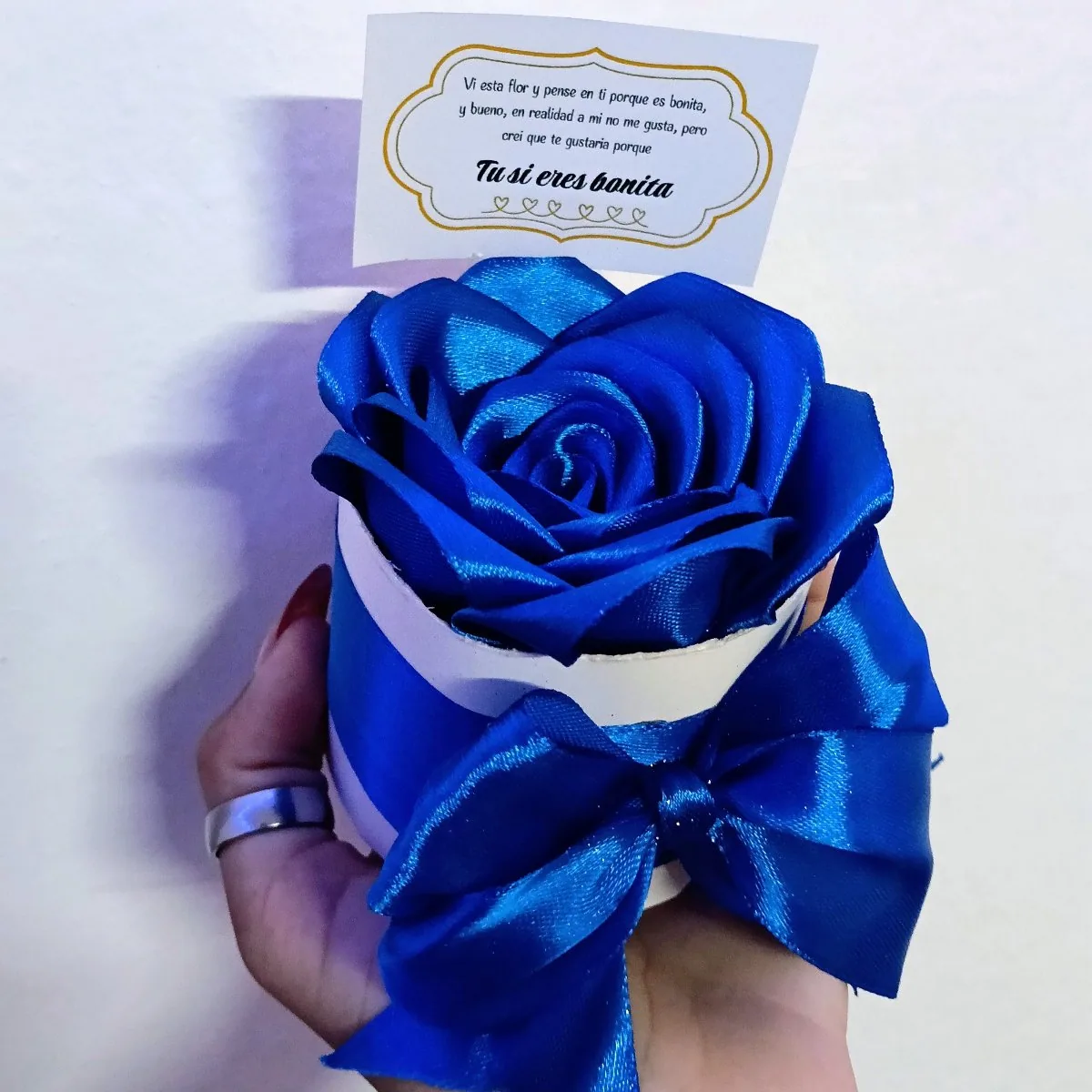 Mini bouquet con tarjeta - Imagen principal