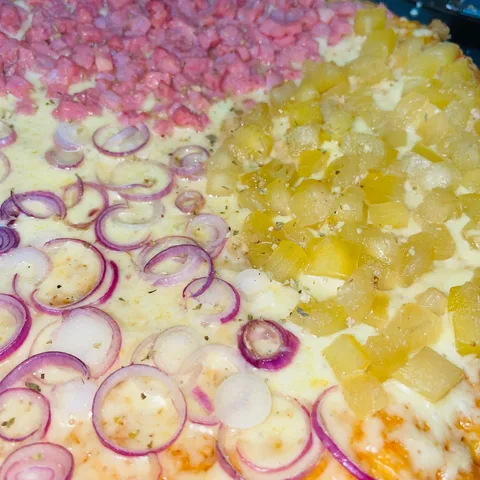 Pizza 3 Estaciones de Queso Gouda