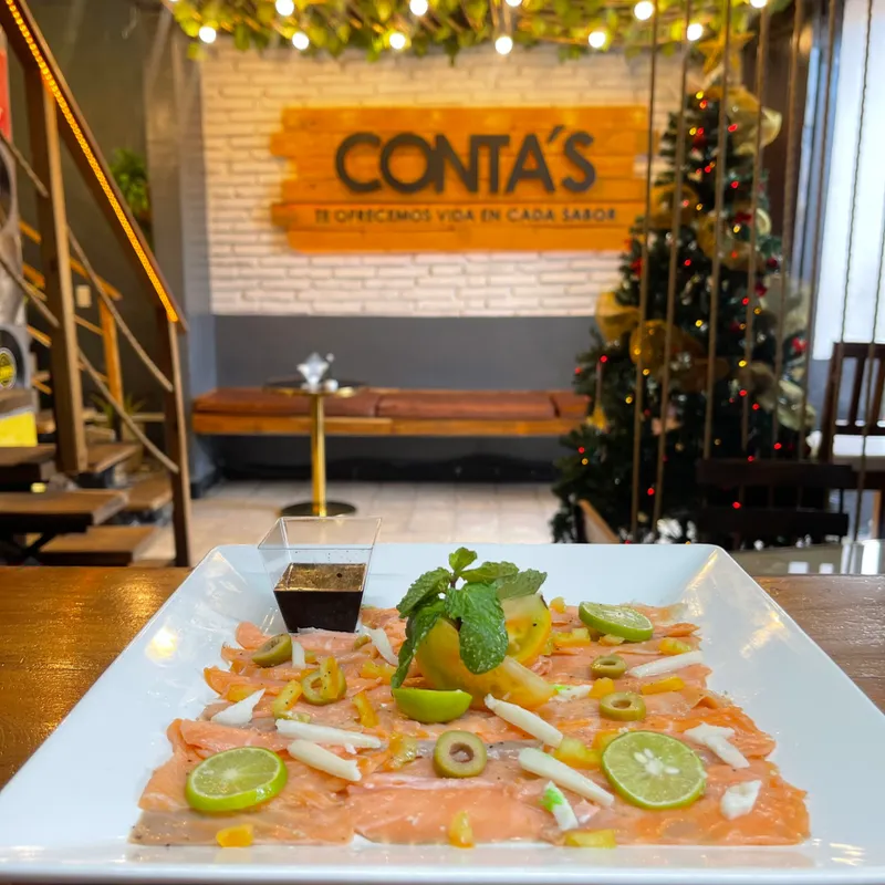 Carpaccio de Salmón con Salsa Soja - Imagen principal