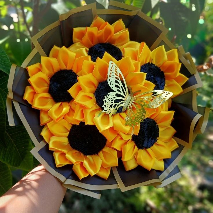 Ramo de 6 girasoles eternos - Imagen principal